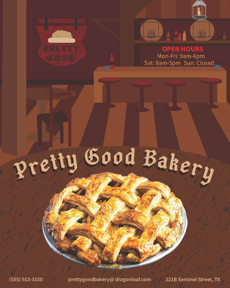 PRETTY GOOD BAKERY  