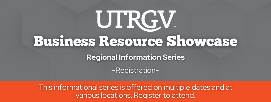 Business Resource Showcase Regional Information Series - Registration