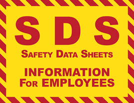SDS - Safety Data Sheets. Information for employees.