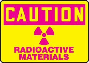 CAUTION: Radioactive Materials