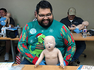 EHSRM encourages participants to treat the infant manikins like real infants and handle them with care.