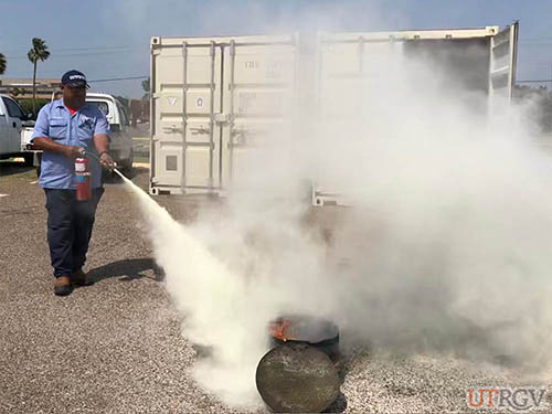 Evacuation Assistant / Fire Extinguisher Training, April 13 2018.