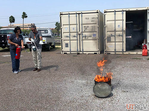 Evacuation Assistant / Fire Extinguisher Training, April 13 2018.