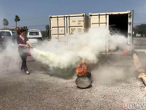 Evacuation Assistant / Fire Extinguisher Training, April 13 2018.