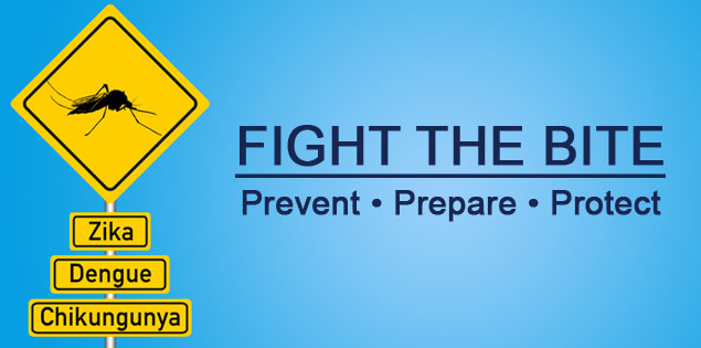 Fight the Bite. Prevent, Prepare, Protect.