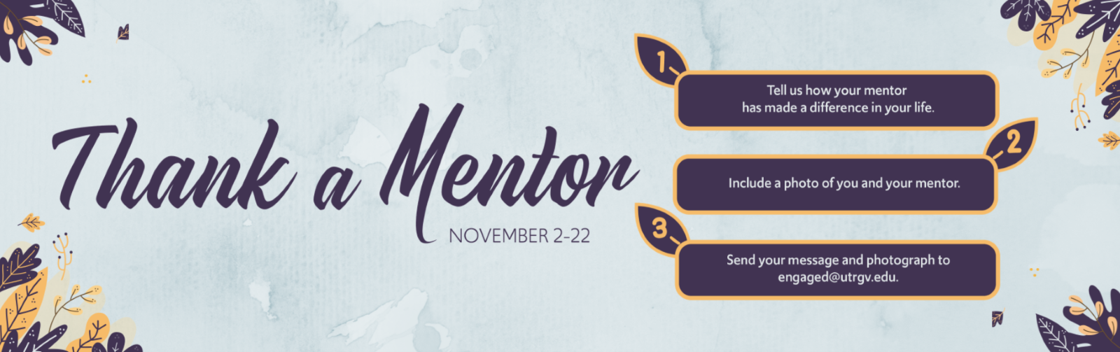 Thank-a-Mentor Campaign