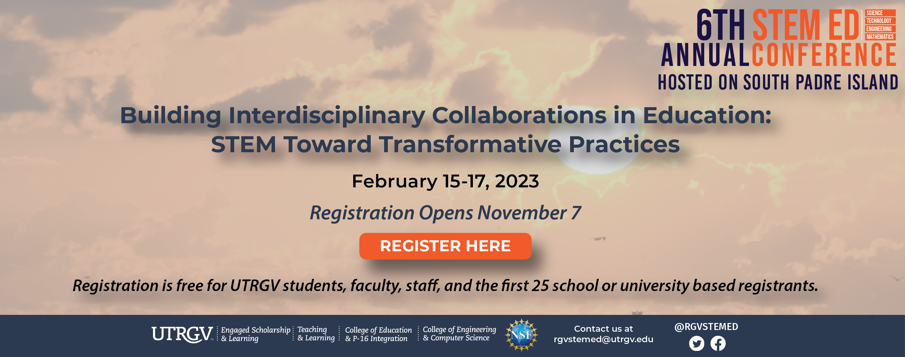Registration for the 6th Stem Ed Annual Conference is now open!