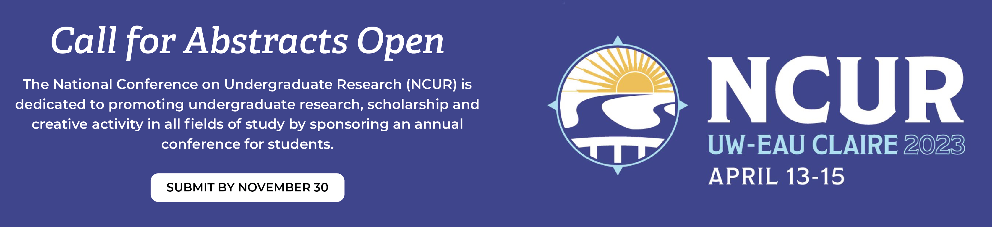 NCUR call for abstracts open