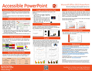 Accessible PowerPoint  