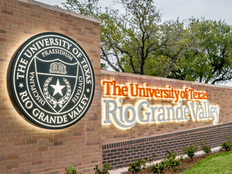 UTRGV sign campus