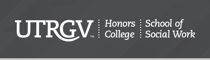 UTRGV title with Honors College and Social Work