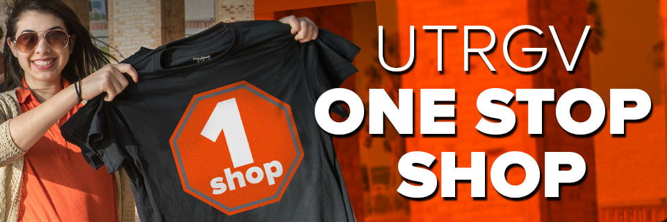 UTRGV One Stop Shop graphic