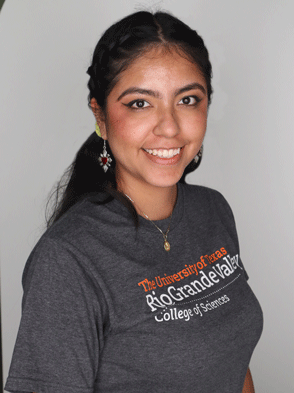 Senior Student Assistant School of Integrative Biological & Chemical Sciences ESCNE 4.364 Email: mariarebeca.santoschavez01@utrgv.edu