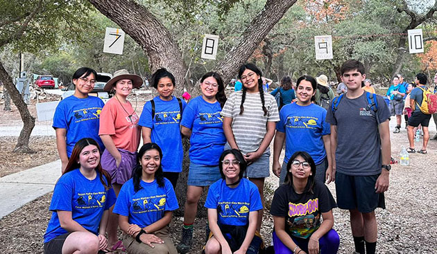 Environmental Science Students at Texas Hydro Workshop