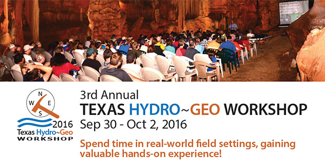Download Texas Hydro-Geo Workshop Flyer PDF