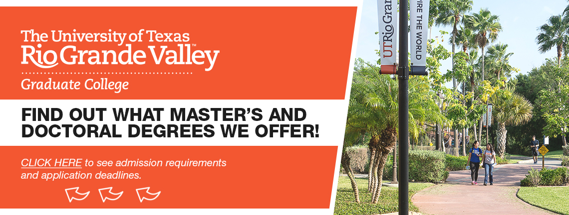Graduate College Application | UTRGV