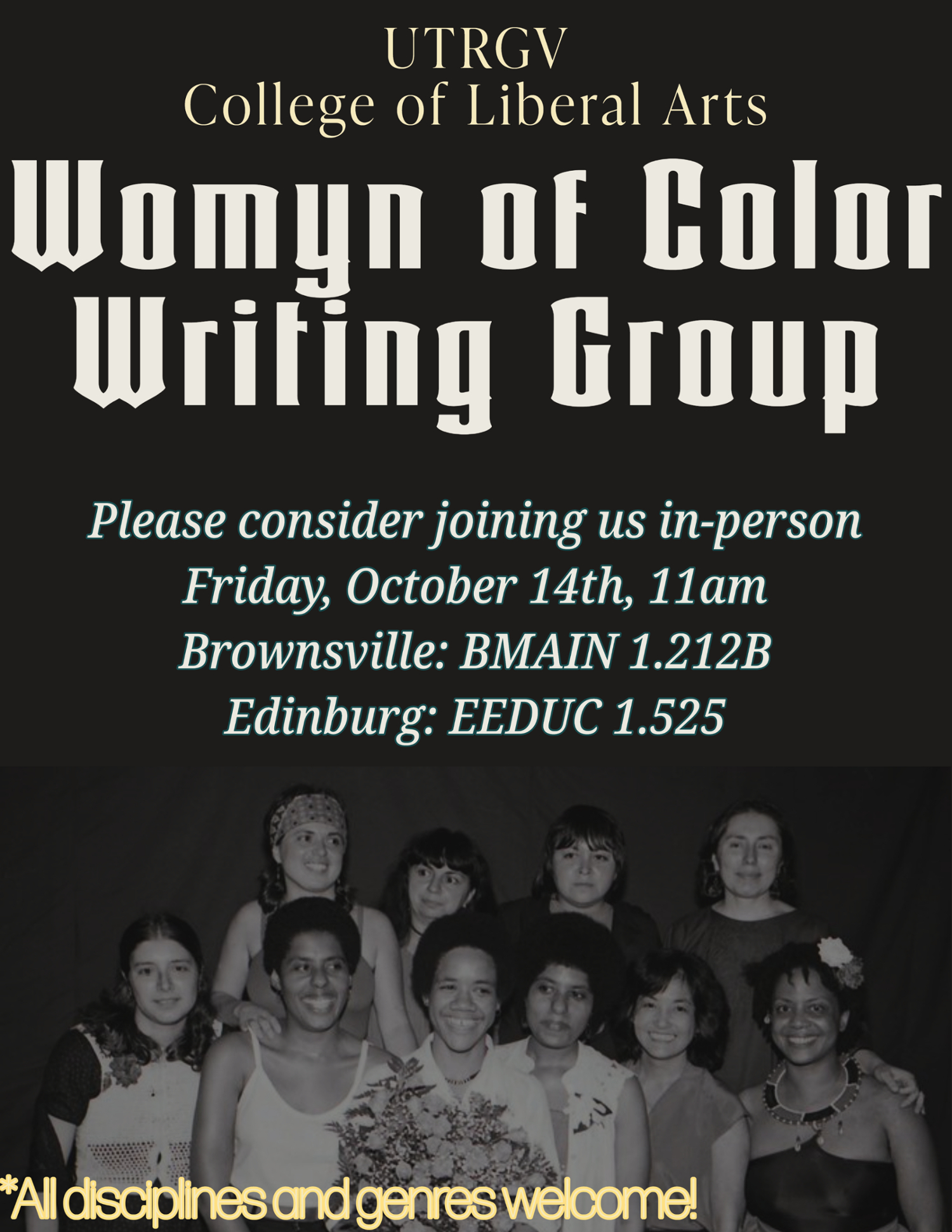 CLA Womyn of Color Writing Group