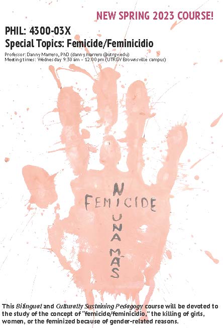 Special Topics Course: Femicide/Feminicidio