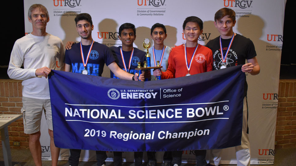 SCIENCE ACADEMY OF SOUTH TEXAS, TEAM 1, WINS 1ST PLACE, HIGH SCHOOL DIVISION