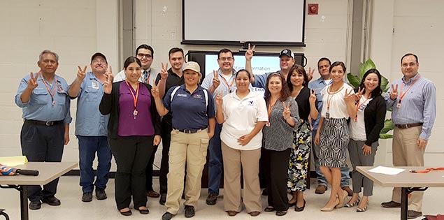 VAQUEROS Culture of Service Excellence personnel group 2 Page Banner 