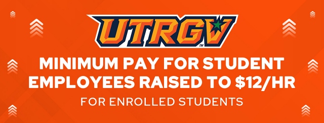 Student Employment Banner Minimum Pay