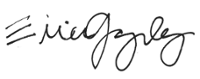 Erica Gonzalez Signature