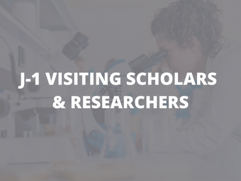J-1 Visiting Scholars and Researchers