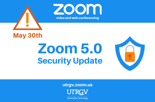 Upgrade to Zoom 5.0! post content graphic.