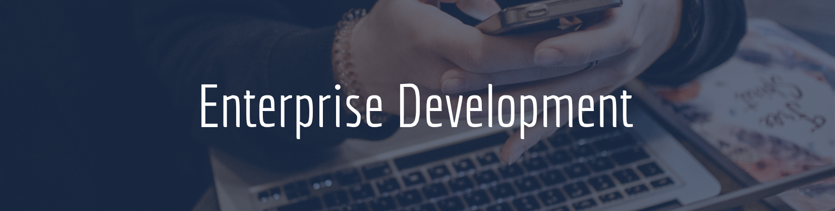 Enterprise Development Banner