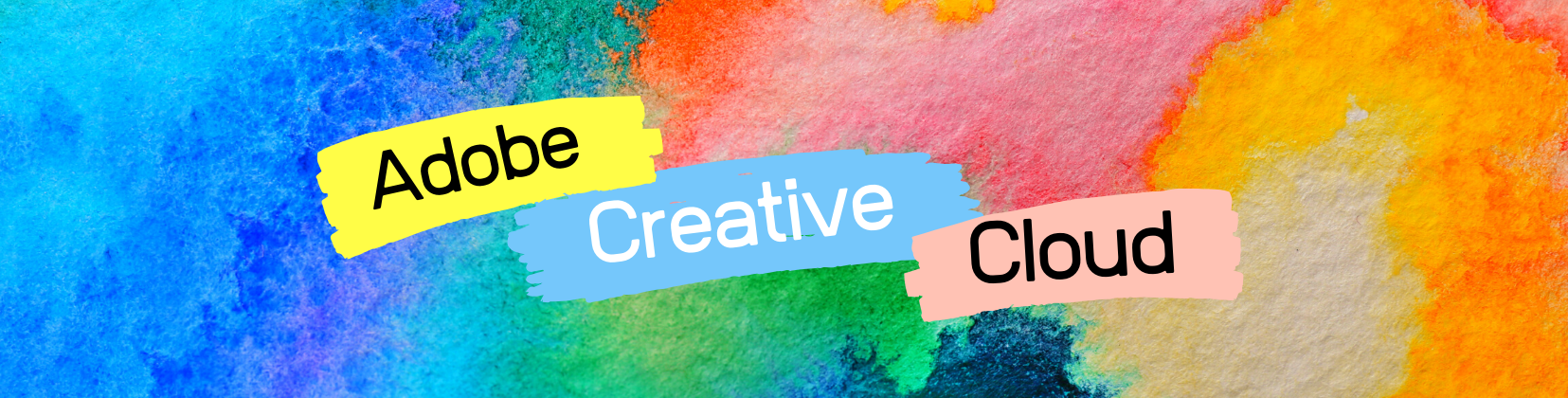 Adobe Creative Cloud Software Banner