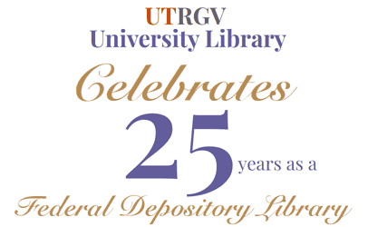 University Library Celebrates 25 Years as a Federal Depository Library!