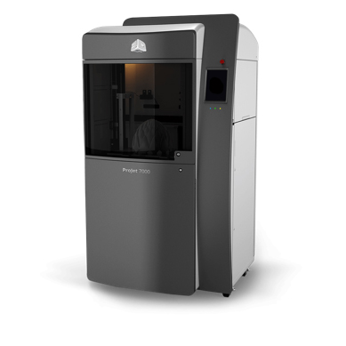 3D Systems stereolithography 3D printing machine