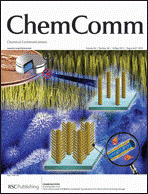 New publication on ChemComm with cover