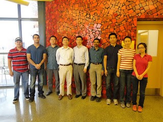 Prof. L. Sun's visit