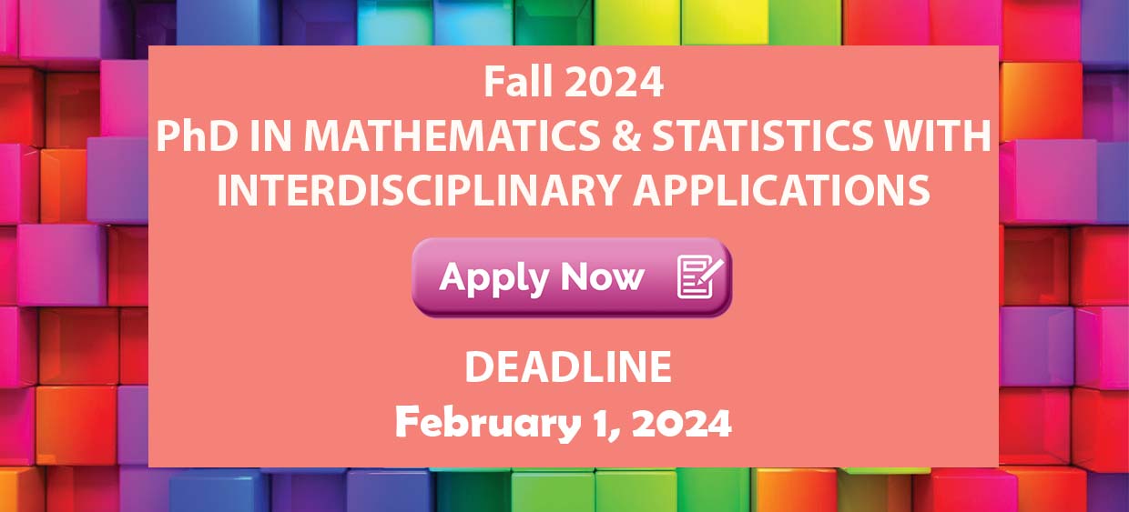 PhD Application Deadline February 1 2024