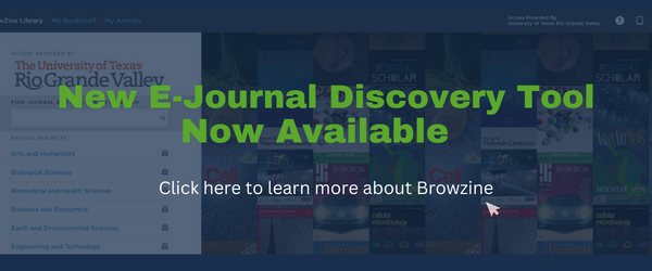 Banner New E-Journal Discover Tool Now Available