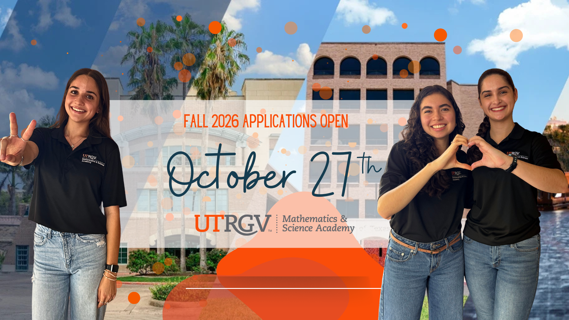 Fall Applications Open