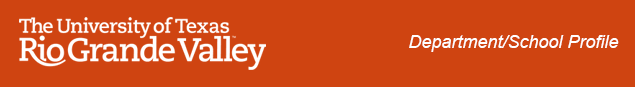 orange banner for department/school profile