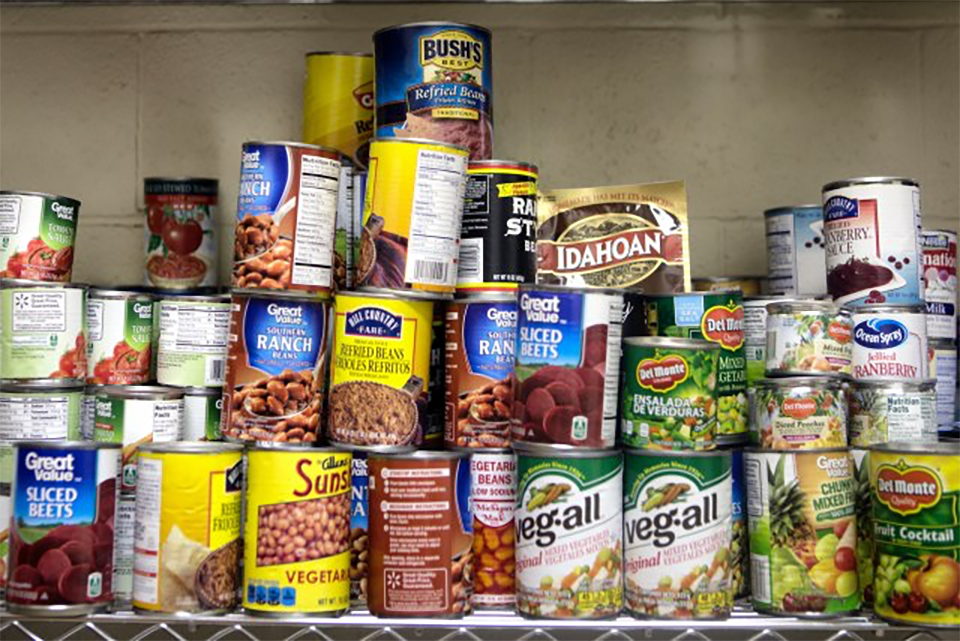 UTRGV has Student Food Pantries on both the Edinburg and Brownsville campuses, and 300 to 400 students use the food pantry’s services each semester. (UTRGV Photos by David Pike)