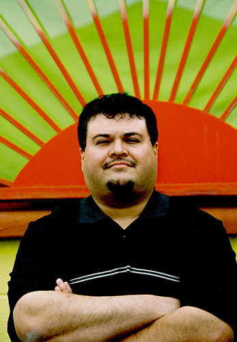 Xavier Garza, a UTRGV legacy alumnus, is now an award-winning writer whose inspirations come from growing up in the Rio Grande Valley. He has written 14 books – most of which he illustrated himself. His Christmas book, Charro Claus and the Tejas Kid, won the 2009-2010 Tejas Star Book Award and was a finalist in the 2009 Writers League of Texas Teddy Book Awards and the 2011 Horace Mann Upstanders Book Awards. (Courtesy photo provided by Xavier Garza)