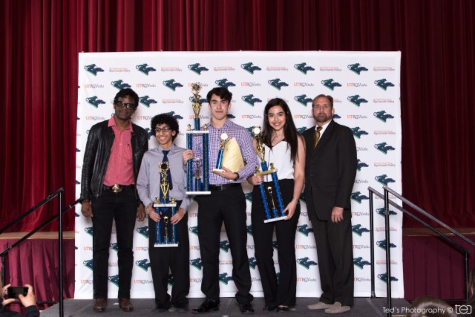 The grand champions at the RGV Science and Engineering Fair