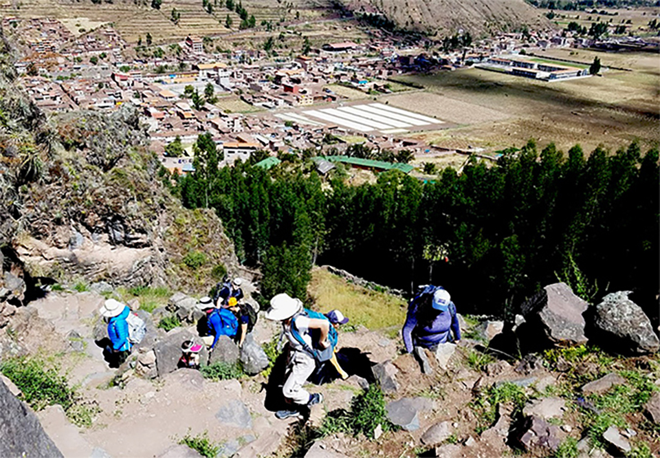 UTRGV Students at the Andes in Peru