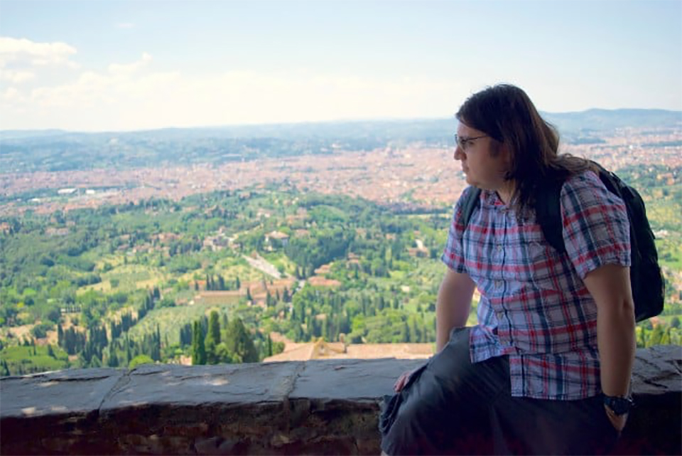 Fourteen UTRGV students took study abroad courses in Florence, Italy, this summer, as part of a multidisciplinary curriculum led by Donna Sweigart, a UTRGV associate professor of art. Some of the students were enrolled in more than one course for the trip, and each class approached the country from a different angle or focus, including art, math, science, philosophy and engineering. (Courtesy Photo)