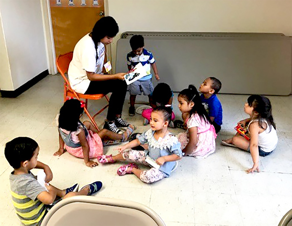 The University of Texas Rio Grande Valley’s College of Education and P-16 Integration, H-E-B Read 3 and the Edinburg Housing Authority partnered this summer to bring community awareness to the issues of literacy and nutrition. The new summer program ran from July 23-27 at the Albores Courts Community Center in Edinburg, with 19 qualifying families recruited by EHA literacy coordinator Araceli Porras. Dr. Criselda Garcia, professor and associate dean for Initial Preparation Programs and Academic Affairs in the UTRGV College of Education and P-16 Integration, and Dr. Hermelinda Hesbrook, representative from H-E-B Read 3, spearheaded the program. (Courtesy Photo)