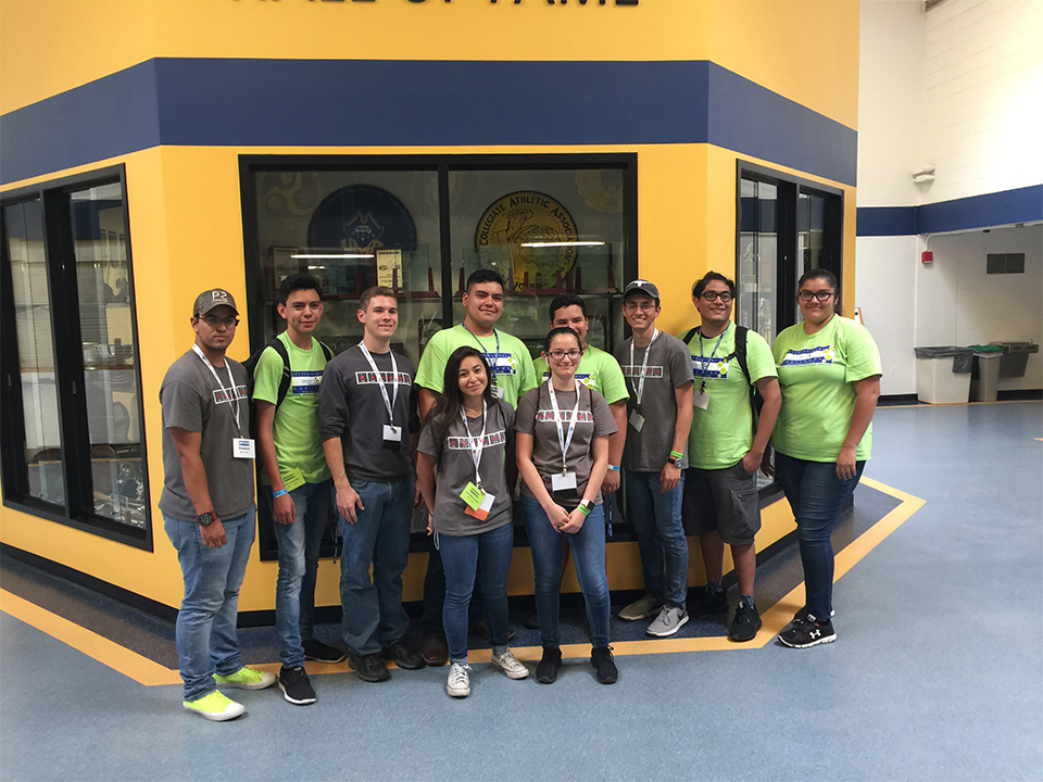 Harlingen High School and Los Fresnos High School represented UTRGV at the International Sea Perch Competition, held June 1-3 at the University of Massachusetts Dartmouth. Harlingen won first place and Los Fresnos placed second at the regional competition, organized by the UTRGV Office of Community Relations and the U.S. Navy. (UTRGV Courtesy Photo)