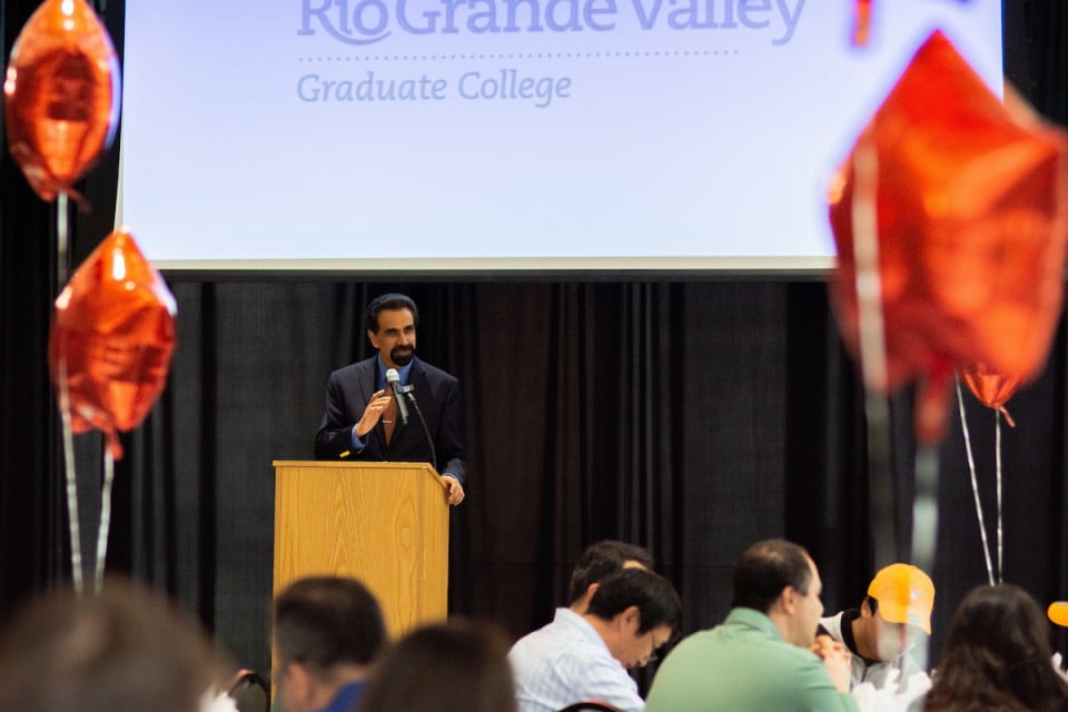 Dr. Parwinder Grewal, executive vice president for UTRGV Research, Graduate Studies and New Program Development