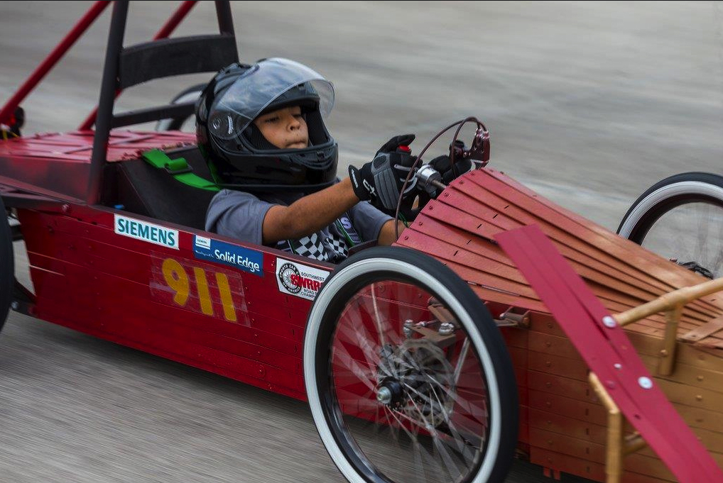 Twenty-six teams representing middle schools, high schools and colleges from across South Texas will compete in the second annual UTRGV Electric Car Competition on Friday, April 5, and Saturday, April 6, in front of the Biomedical Research and Health Building on the Brownsville Campus. (UTRGV Archive Photo by David Pike)