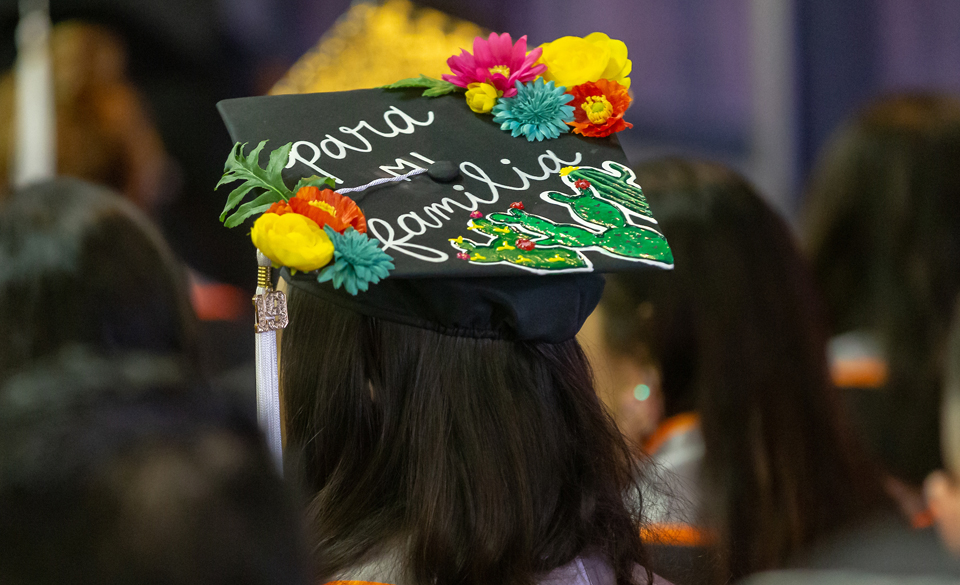 UTRGV has been named one of 20 universities and colleges selected by Excelencia in Education as a finalist for the Seal of Excelencia. Excelencia in Education is the nation’s leading organization dedicated to ensuring and accelerating the success of Latino students. (UTRGV Photo by David Pike)