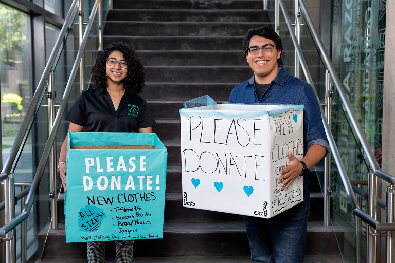 UTRGV’s Psychology Student Alliance for Research (PSAR) members