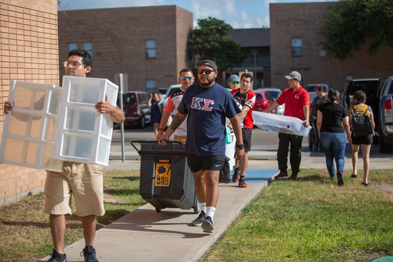 Vaquero Move-In Days began at The University of Texas Rio Grande Valley Thursday, Aug. 22.